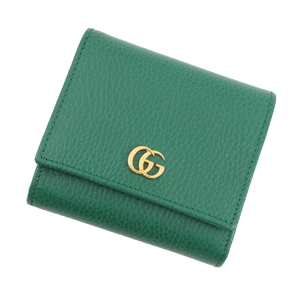 Gucci Bi fold Wallet Leather Double G